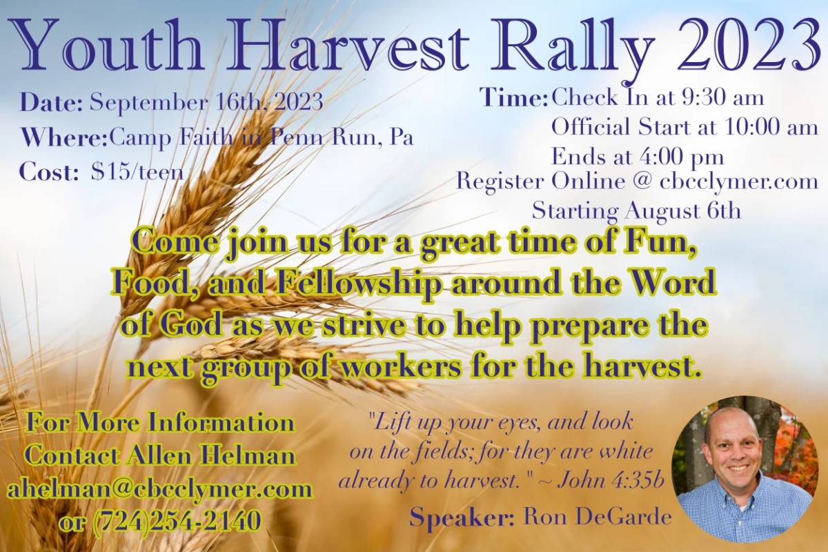 Harvest Rally
